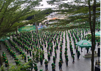Hoạt động thể dục đồng diễn học sinh tiểu học thành phố Thủ Dầu Một