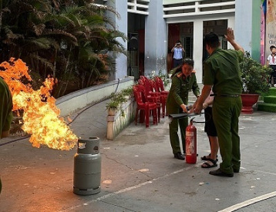 Tuyên truyền và tập huấn Phòng Cháy Chữa Cháy và Cứu Hộ Cứu Nạn Cho Học Sinh năm học 2024 - 2025