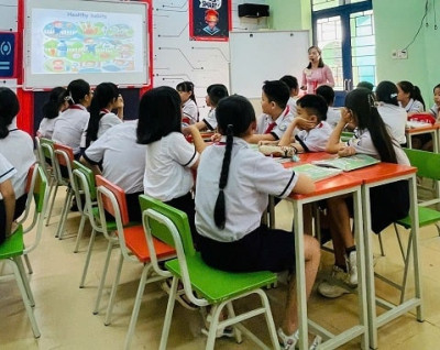 Thao giảng cụm môn tiếng Anh 2024 - 2025