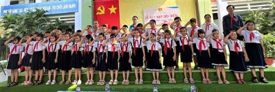 Lễ kết nạp Đội viên - Hành trình đầy tự hào!