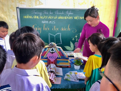 Trường Tiểu học Chánh Nghĩa tổ chức các hoạt động hướng tới kỉ niệm 50 năm Ngày giải phóng miền Nam, thống nhất đất nước và hưởng ứng Ngày Sách và Văn hóa đọc Việt Nam năm 2025