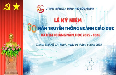 Chương trình trực tiếp + trực tuyến "Lễ Kỉ niệm 80 năm truyền thống ngành Giáo dục và Khai giảng năm học 2025 - 2026" tại trường