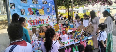 Khâu chuẩn bị  ngày hội Stem
