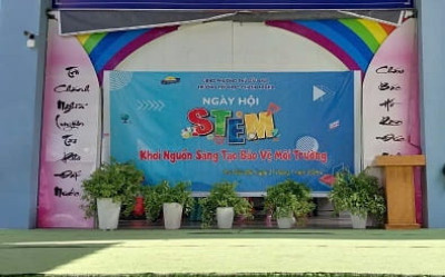 Chương trình Ngày hội Stem “Khơi nguồn sáng tạo - Bảo vệ môi trường” tại trường Tiểu học Chánh Nghĩa Năm học 2025 - 2026