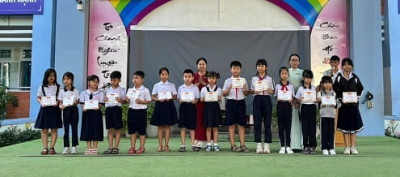 Lễ chào cờ đầu tháng 2 – Sinh hoạt “Kỉ niệm ngày thành lập Đảng và Lan tỏa yêu thương ngày Tết”