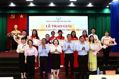 Chi bộ Trường Tiểu học Chánh Nghĩa tham gia  hội thi Báo cáo viên, tuyên truyền viên giỏi năm 2026