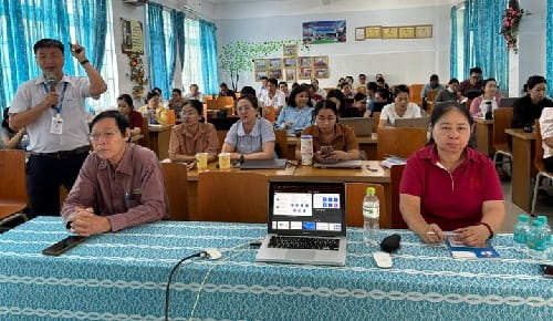 Tổ chưc tập huấn “An toàn thông tin” cho cán bộ, giáo viên, nhân viên trong đơn vị