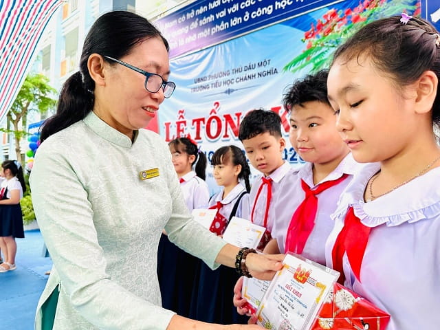 Trường Tiểu học Chánh Nghĩa long trọng tổ chức Lễ Tổng kết năm học 2025 – 2026