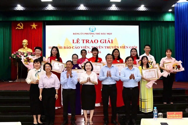 Chi bộ Trường Tiểu học Chánh Nghĩa tham gia  hội thi Báo cáo viên, tuyên truyền viên giỏi năm 2026