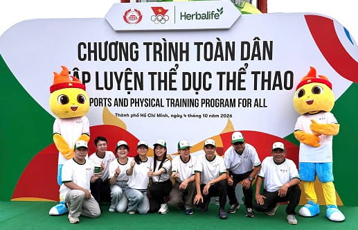 Trường Tiểu học Chánh Nghĩa tích cực hưởng ứng chương trình toàn dân tập luyện thể dục thể thao